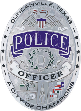 Duncanville Texas Police Department Badge