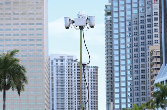 Mobile Surveillance Video for Government and City Safety - Pole Cameras