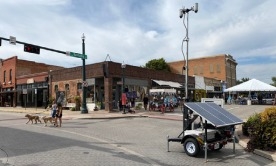 WCCTV Solar Surveillance Trailer Deployed for McKinney Oktoberfest Small